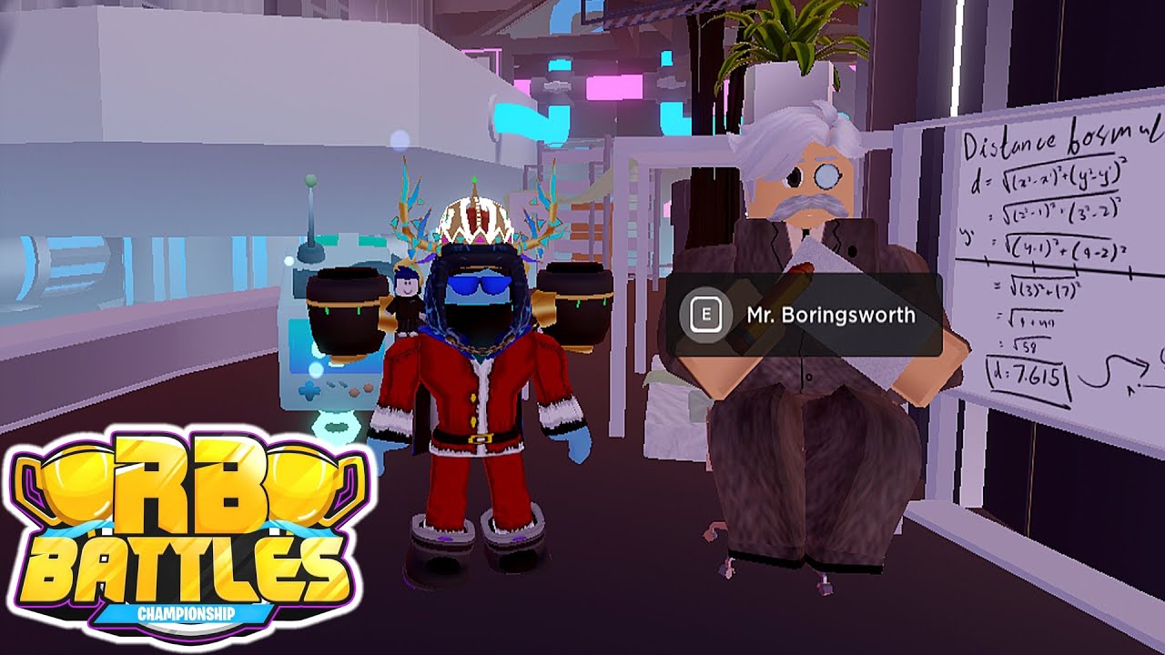 NEW MR BORINGSWORTH DIALOGUE | RB Battles Season 3