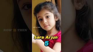 Child Star Se Dhurandhar Star Tak l Sara Arjun l Then And Now #shorts