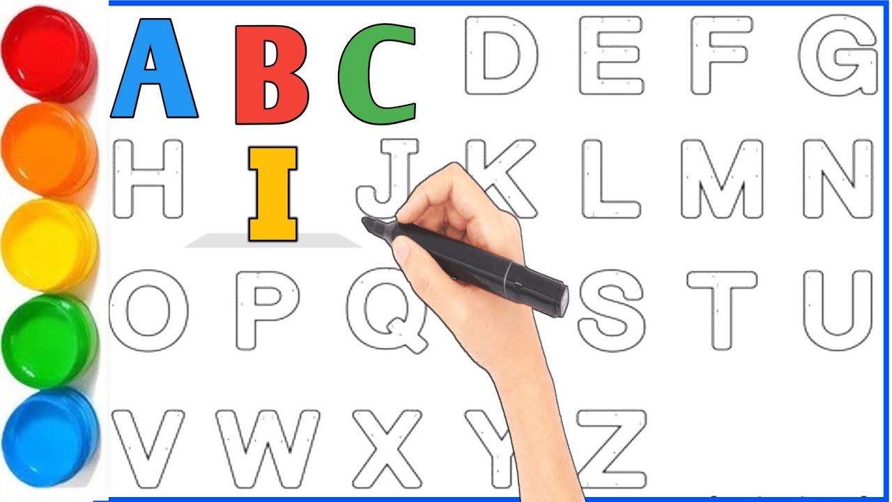ABC Alphabet | Easy abcd | ABC Song for Kids | Learn A to Z Phonics ...
