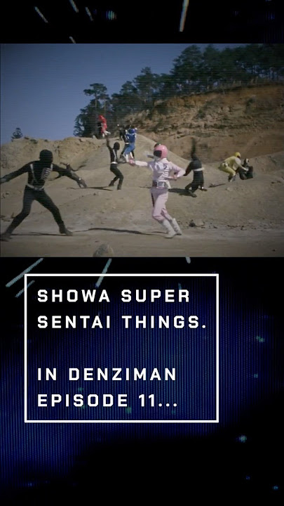 Showa Super Sentai Things - Denziman Vs Tire