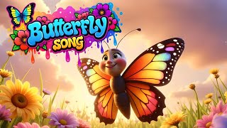 Super Simple Butterfly Song! | Fun Nursery Rhyme for Kids | Toddler Cartoon Kindergarten Baby Songs screenshot 3