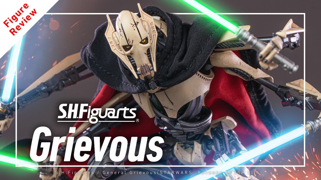 Super moving! S.H.Figuarts General Grievous Unboxing Review