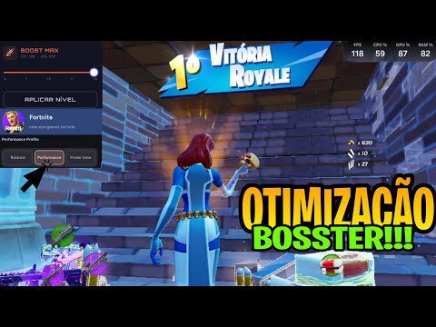 COMO OTIMIZAR E MELHORAR O DESEMPENHO DO FORTNITE MOBILE NA NOVA TEMPORADA |ACERTO DE CONTAS⚔️| ?!!!