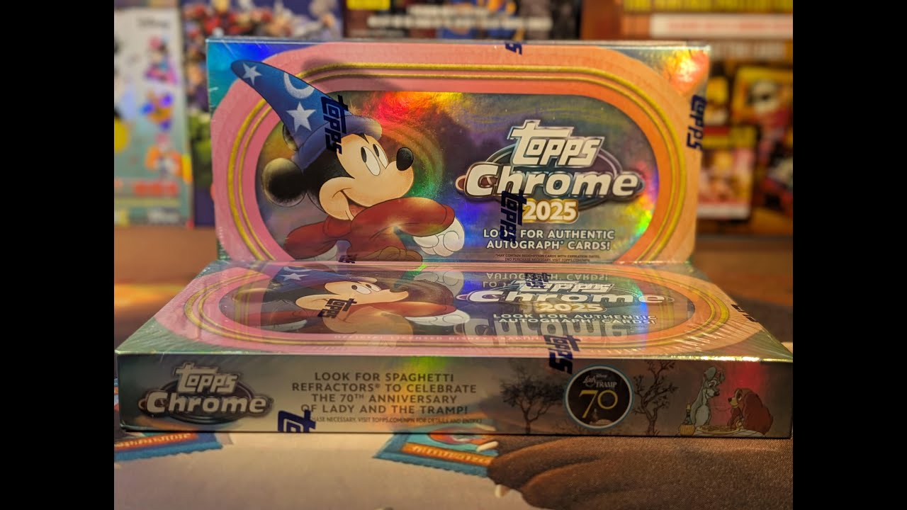 When You Wish Upon a Star! 2025 Topps Disney Chrome Special Rip