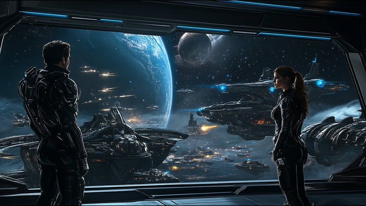 Они думали, что помощь не придёт — затем из пустоты с воем вышел человеческий боевой корабль