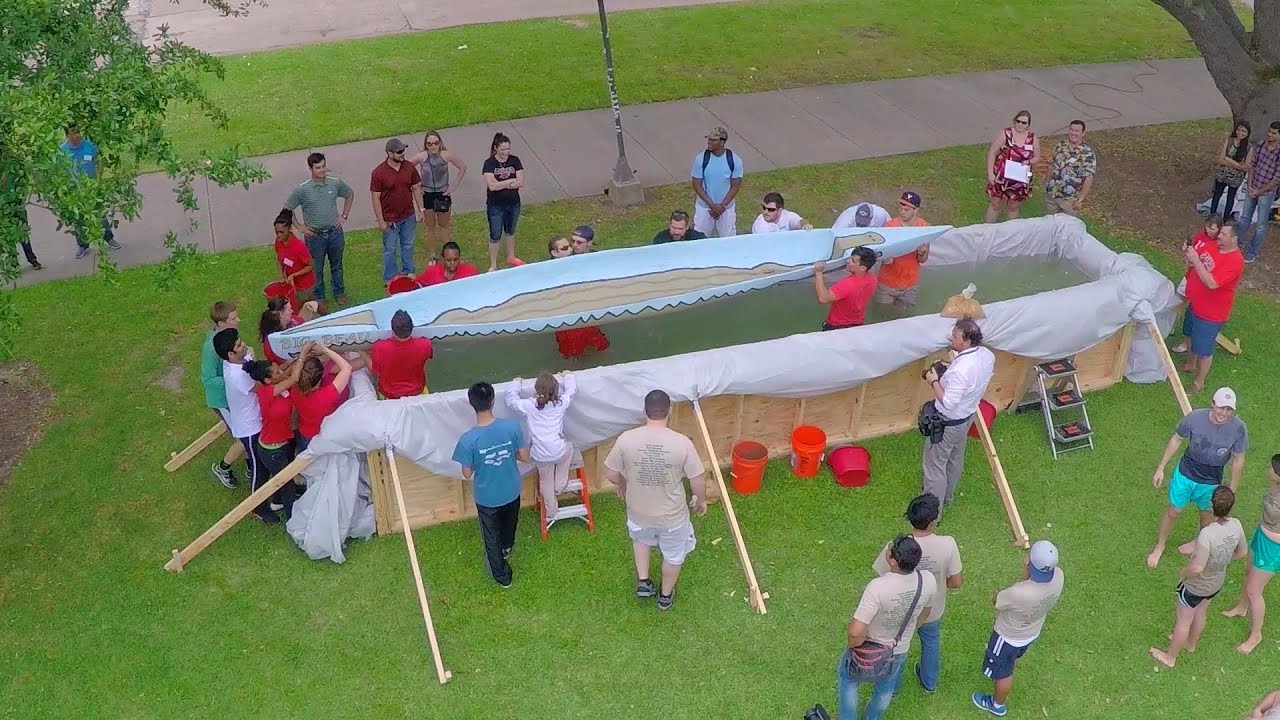 Civil Engineering Concrete Canoes Texas & Mexico Lamar University