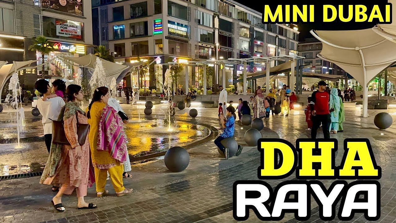 DEFENCE RAYA LAHORE, PAKISTAN 4K Walking Tour | DHA RAYA MINI DUBAI IN PAKISTAN