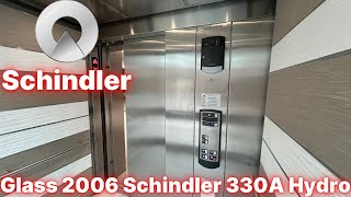 Extremely Worn & Basic Schindler 330A Hydraulic Elevator | Yorktown Center | Lombard, IL Wealth