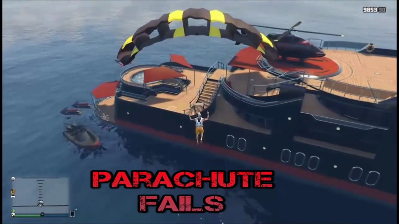 GTA V Parachute Fails