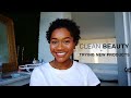 CLEAN BEAUTY FOR DEEP SKIN + TRYING NEW PRODUCTS | TOWER 28