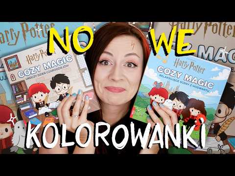 HARRY POTTER COLORING BOOK?! - NEW COZY MAGIC COLORING BOOKS