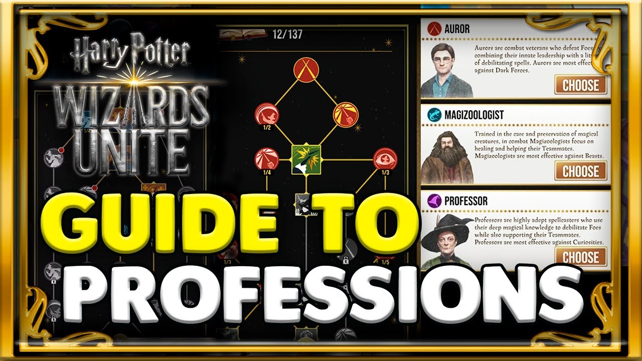 WHICH PROFESSION 🧙👩‍🏫🕵️ IS THE BEST FOR YOU?!? HARRY POTTER: WIZARDS UNITE