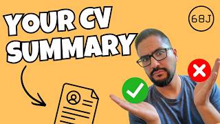 Why Your CV Summary Is Losing You Interviews (Fix It Like This)