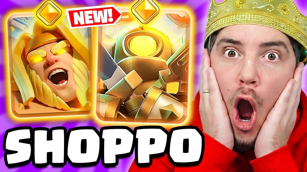 GIOCO con gli EROI su CLASH ROYALE per la PRIMA VOLTA!! - Mini PEKKA HERO e SHOPPO!