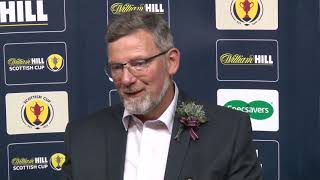Hearts 1-2 Celtic - Craig Levein Full Post Match Press Conference - Scottish Cup Final