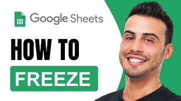 How To Freeze A Row / Column In Google Sheets | Tutorial (2025)