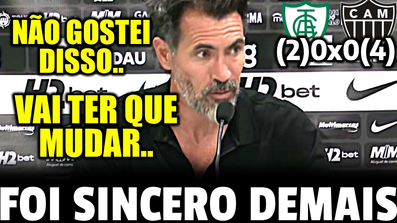 JÁ FALOU NA LATA!! OLHA O QUE EDUARDO DOMINGUEZ FALOU APÓS CLASSIFICAÇÃO PARA A FINAL COM O ATLÉTICO