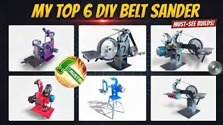 TOP 6 DIY Belt Sander