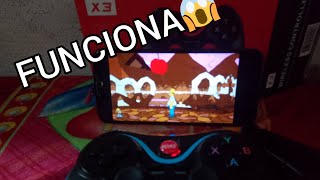 Jogando alguma jogos de emuladores no meu novo controle bluetooth que comprei por 49R$