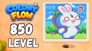 Colony flow Level 850 Walkthrough Solution