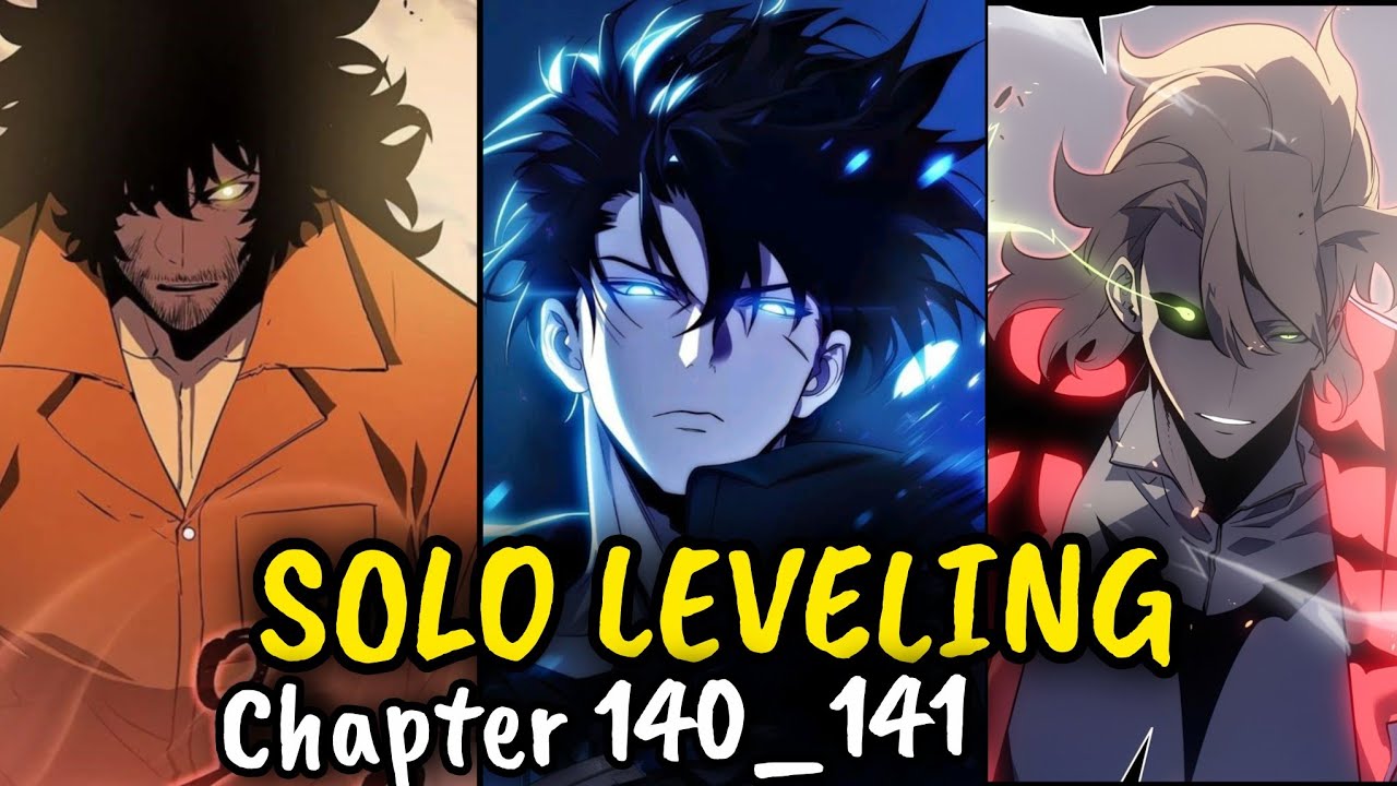 Solo leveling chapter 140_141 explain in hindi anime 
