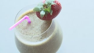 How To Make A Smoothie | Strawberry Spinach Smoothie