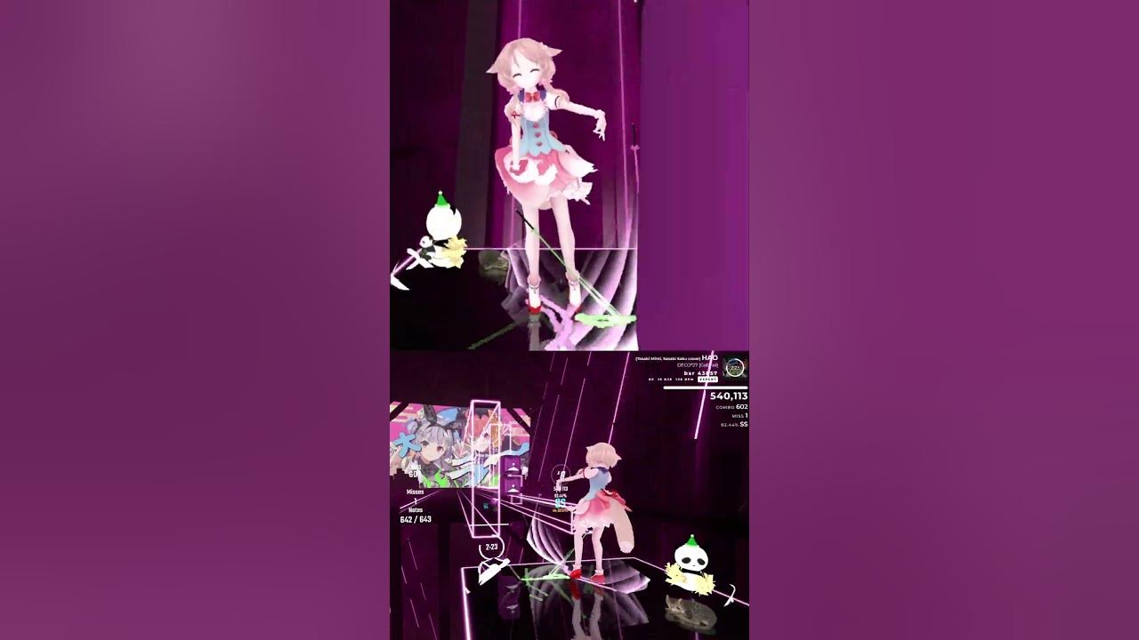 HAO / DECO*27 covered by Tosaki Mimi, Sasaki Saku #beatsaber