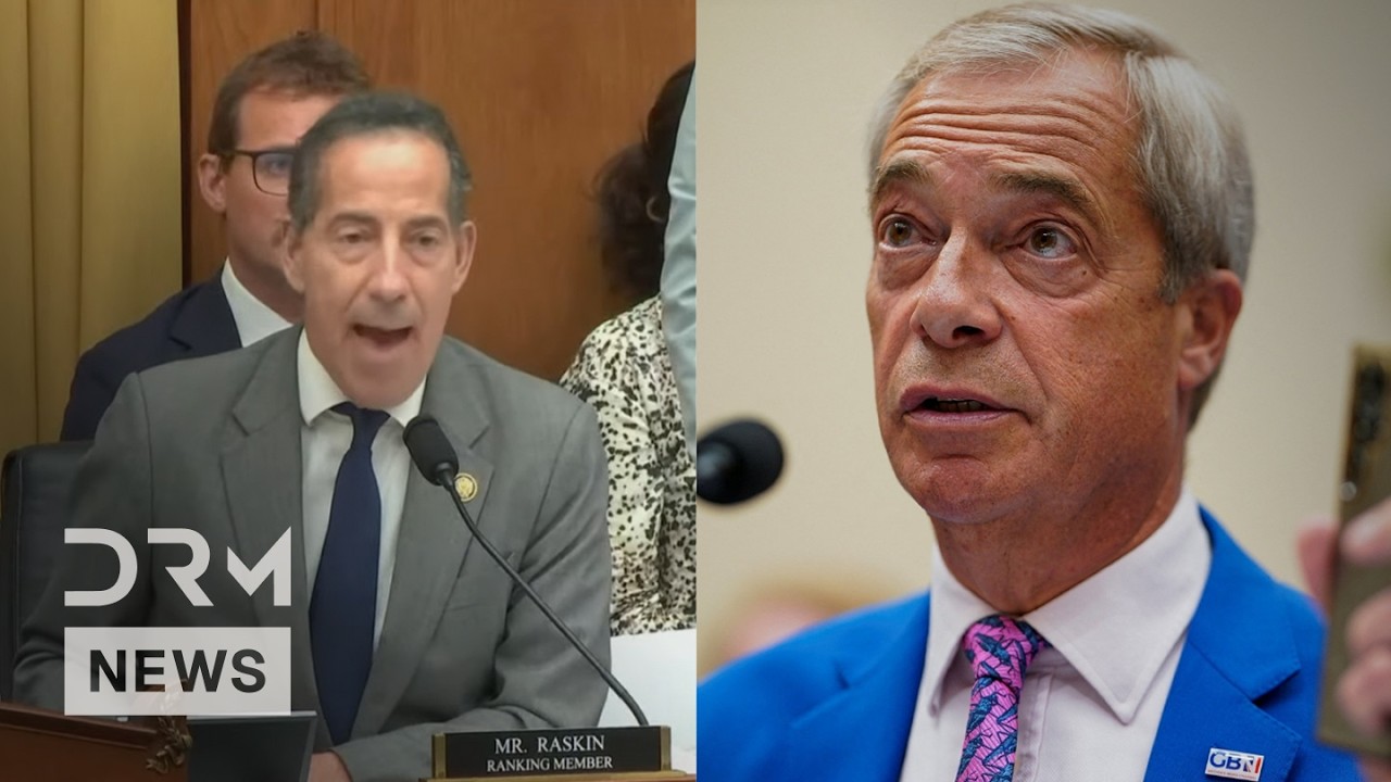 ЖАРКИЕ ДЕБАТЫ: конгрессмен Джейми Раскин разгромил Найджела Фараджа в ожесточенной схватке на Кап...