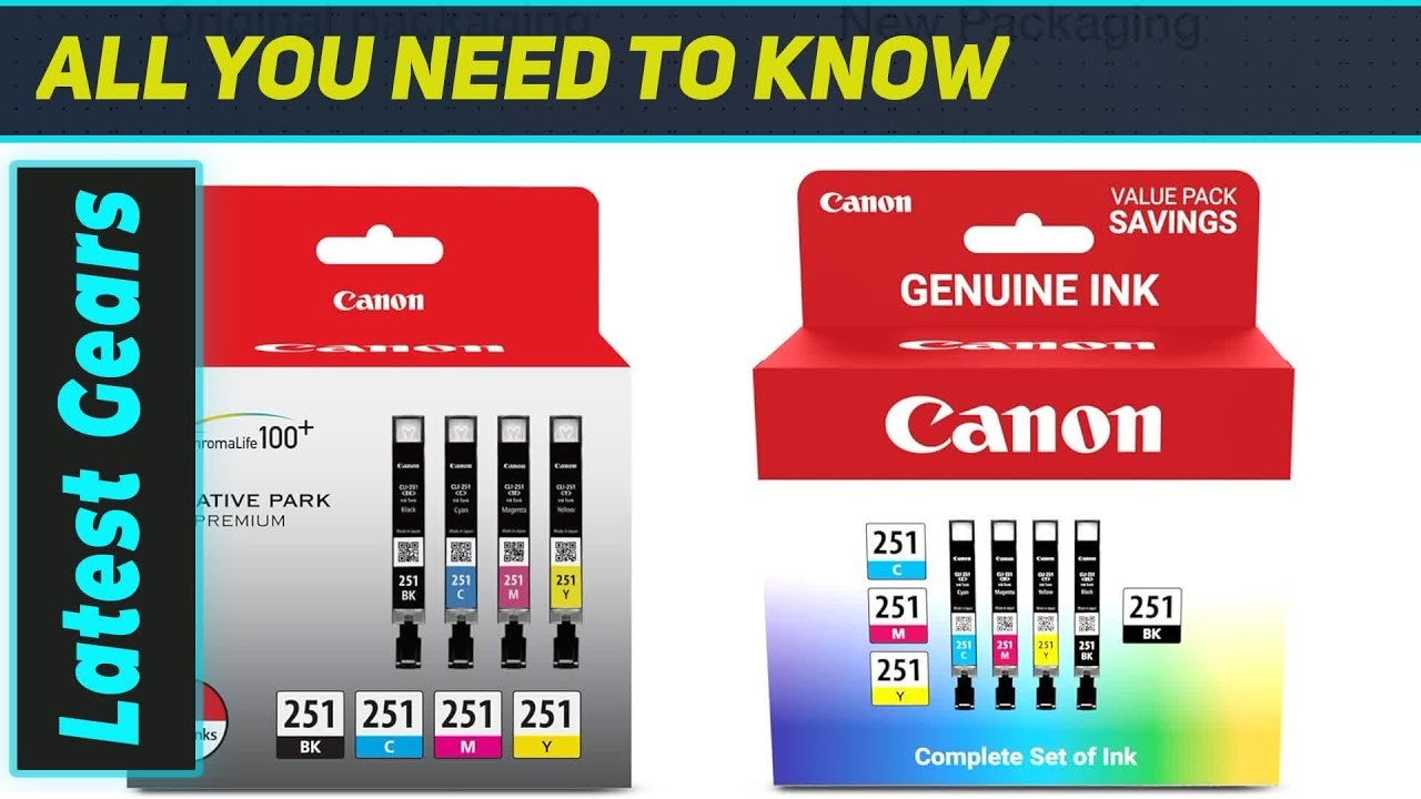 Canon CLI-251: потрясающие чернила для ярких и долговечных фотографий!