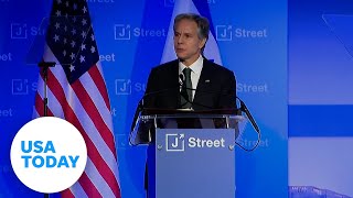 Antony Blinken continues support of Israel and a two-state solution | USA TODAY