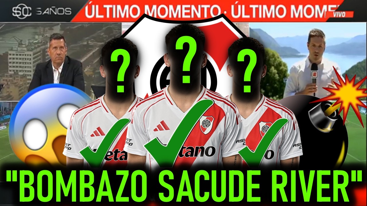 😱🔥¡AHORA RIVER! ¡BOMBAZO TOTAL! "OFERTAS INSOLITAS" EN EL MERCADO DE PASES 2026 DE RIVER PLATE"🚨💣✅