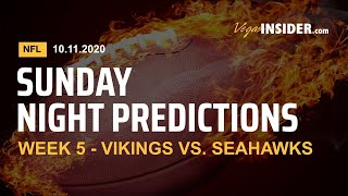 Sunday Night Football Predictions: Week 5 - NFL Picks and Odds - Vikings at Seahawks