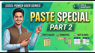 How to apply Multiply, Divide and Transpose Options in Paste Special Part 2