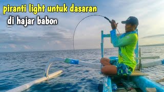 mancing dasaran di spot potensial umpan cumi - strike babon dengan piranti light