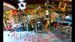 WE SPENT $700 AT THIS YARD SALE!! HUGE TOOL LOT THAT FILLED OUR TRUCK!  Yard Sale Pickers