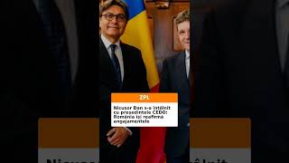 Nicușor Dan s-a întâlnit cu președintele CEDO: România își reafirmă angajamentele