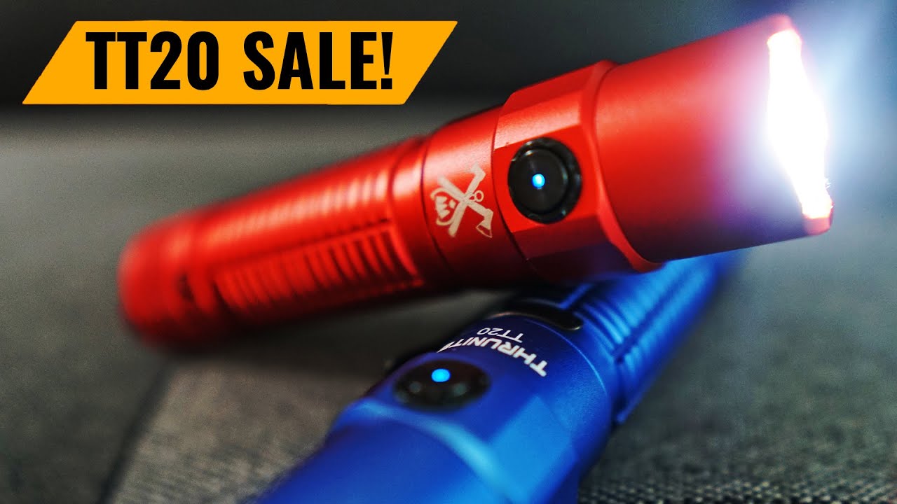 ThruNite TT20 Sale! USB-C Rechargeable High Lumen Flashlight