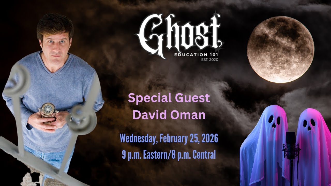 Ghost Education 101 presents Special Guest David Oman