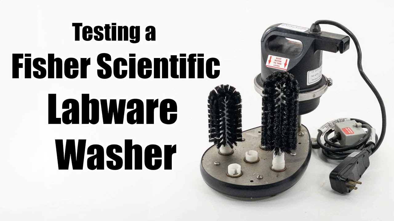 Testing a Fisher Scientific FS-100 Labware Washer - RecycledGoods.com ...