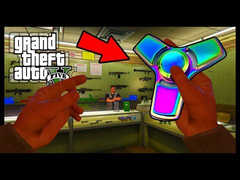 FIDGET SPINNER IN GTA 5! (YOU WON'T BELIEVE THIS)