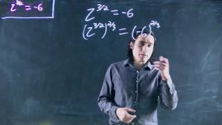 Solving a power function equation (4)