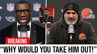 Shannon Sharpe BLASTS Stefanski for Sitting Shedeur Sanders with the Game on the Line!