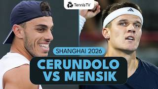 Francisco Cerundolo vs Jakub Mensik Fun Face-Off 👀 | Shanghai 2026 Highlights screenshot 2