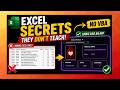 Build an App-Like Excel Dashboard (NO VBA) + 3 Hidden Tricks
