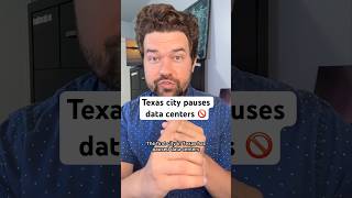 Texas city pauses data centers