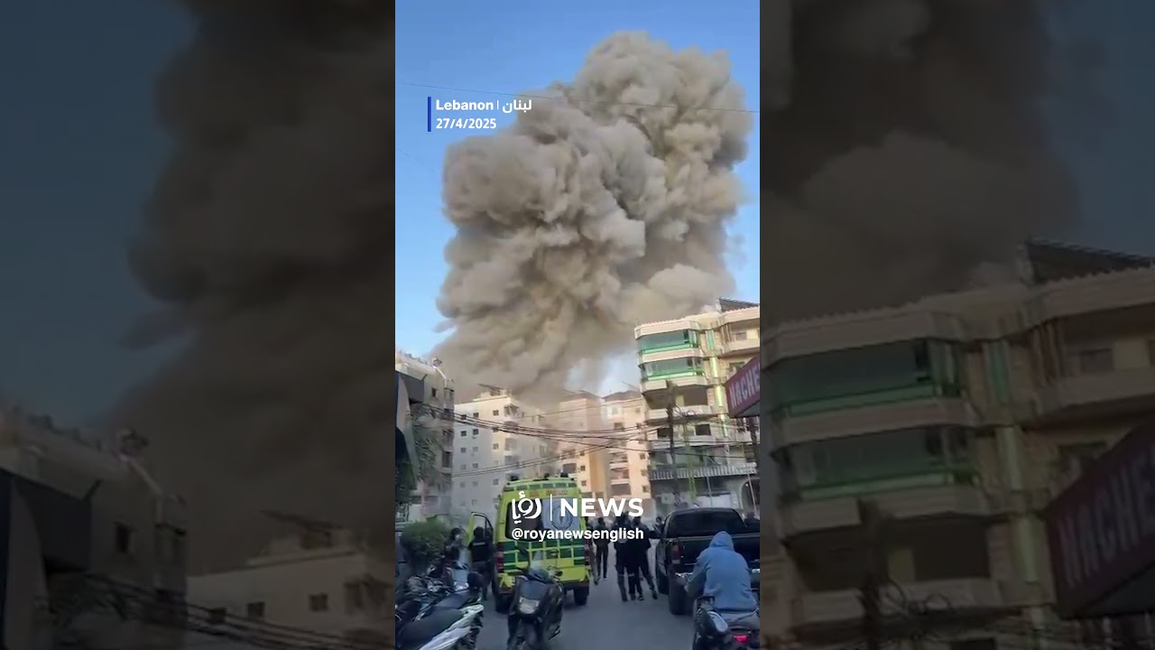 "Israeli" occupation targets Beirut’s Dahieh 🇱🇧