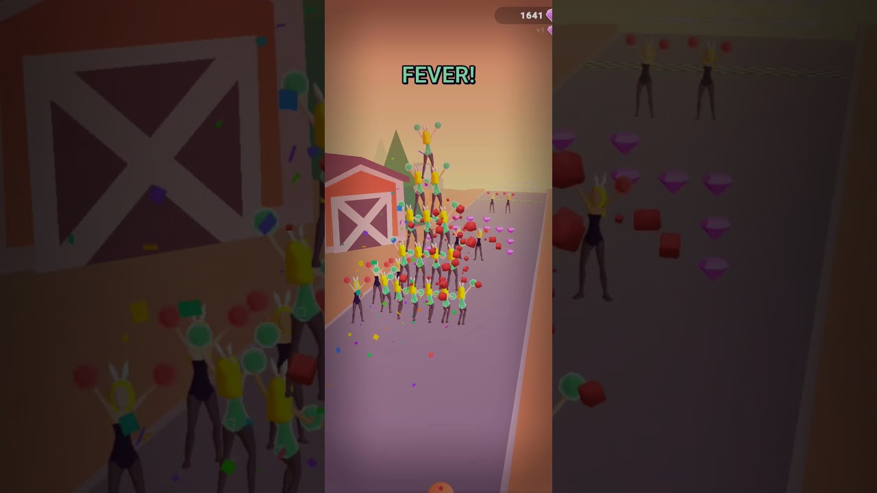 Cheerleader Run 3D ️🥊️🎊 All Levels Gameplay Android,iOS