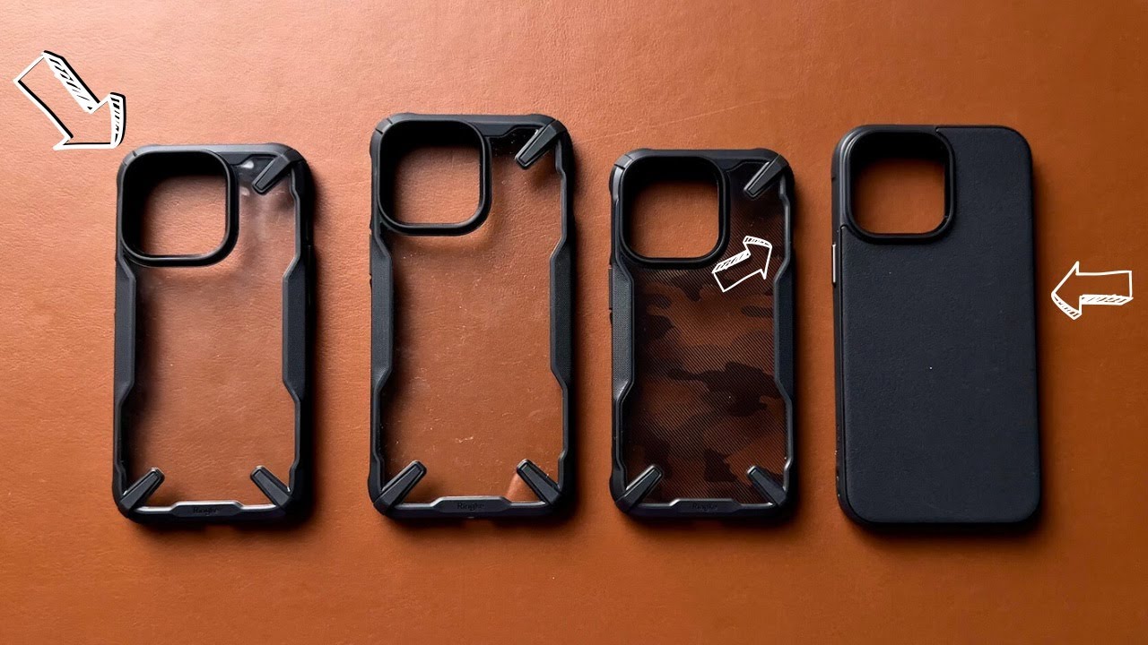 Must Buy iPhone Cases Best iPhone 15, 14, 13, 12 cases with drop protection from Ringke YouTube