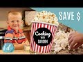 EASY &amp; CHEAP SNACK! 🍿 DIY Microwave Popcorn Bags