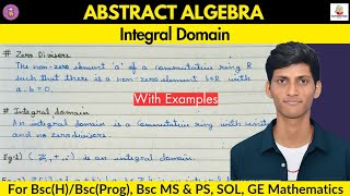 Information Lec- 33 | Integral Domain | Zero Divisor | Abstract Algebra News
